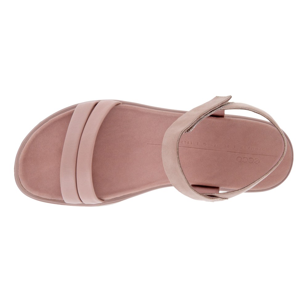 ECCO Womens Sandals Pink - Flowt Lx Wedge - FXJ-196387